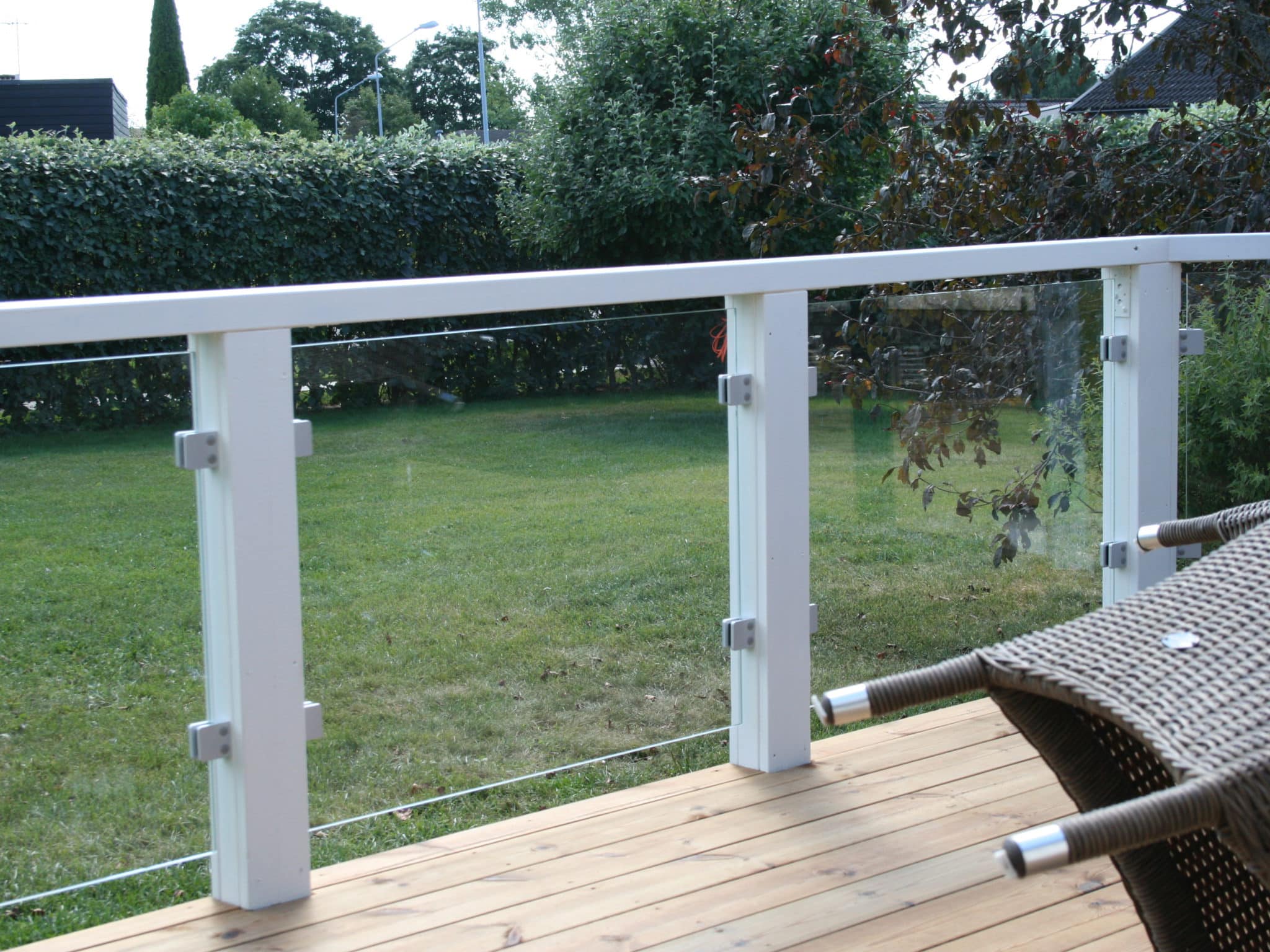 Herdet glass til veranda